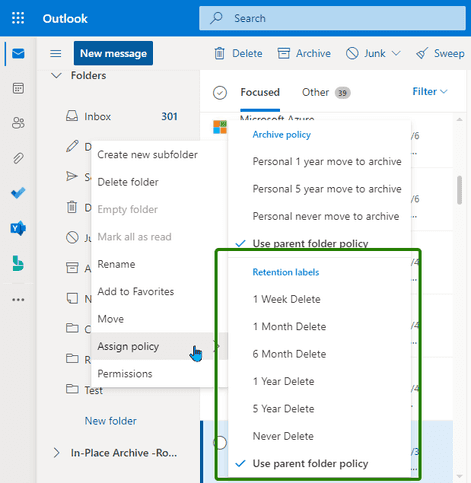 6 ways to clean up Outlook mailbox | Robert Dyjas - blog